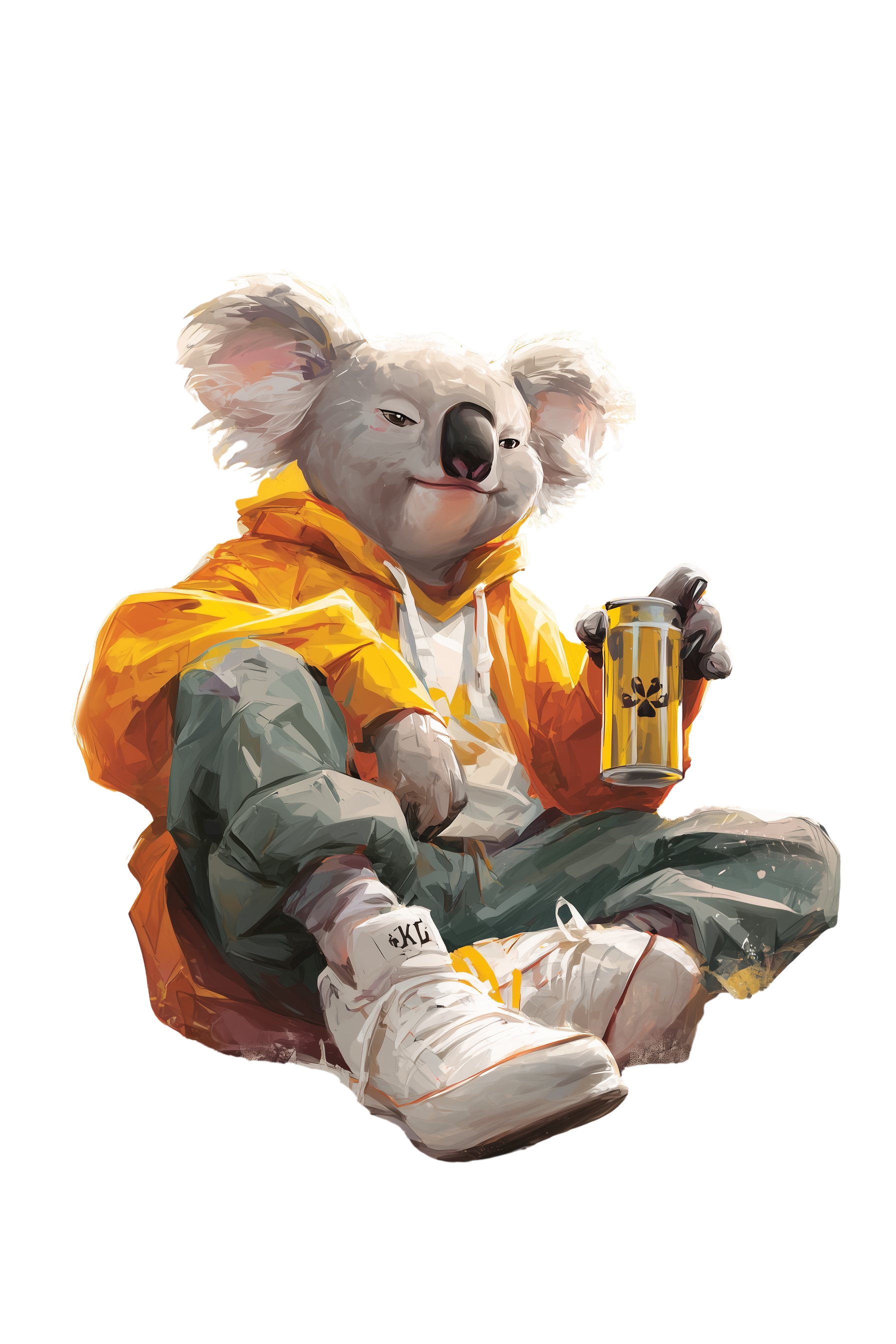 Canette Slow Focus NEIPA 33cl — Unseen Brewing Co. — Koala streetwear fond jaune
