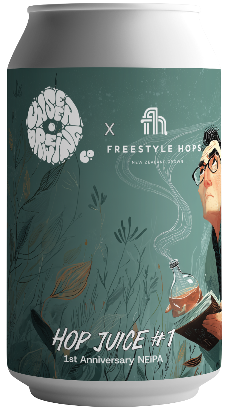 Canette Hop Juice #1 1st Anniversary NEIPA – Unseen Brewing Co. x Freestyle Hops