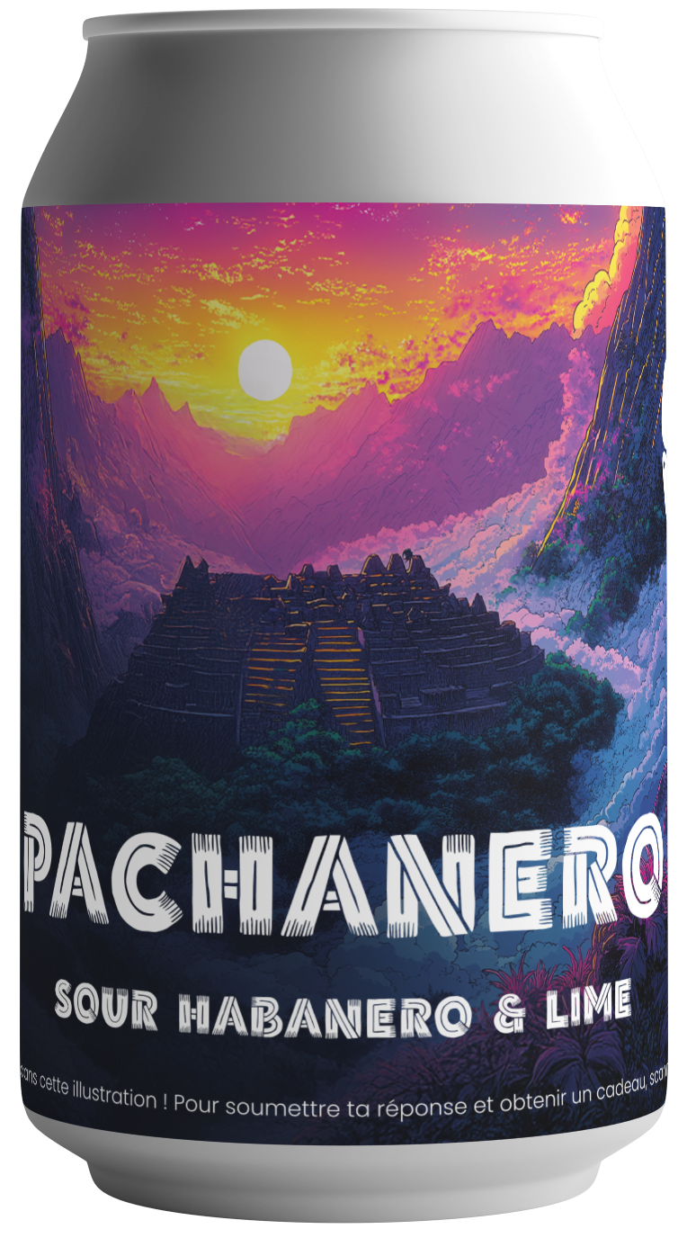 Pachanero can 330 ml Unseen BC (avant)