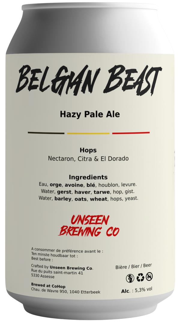 Belgian Beast - Hazy Pale Ale