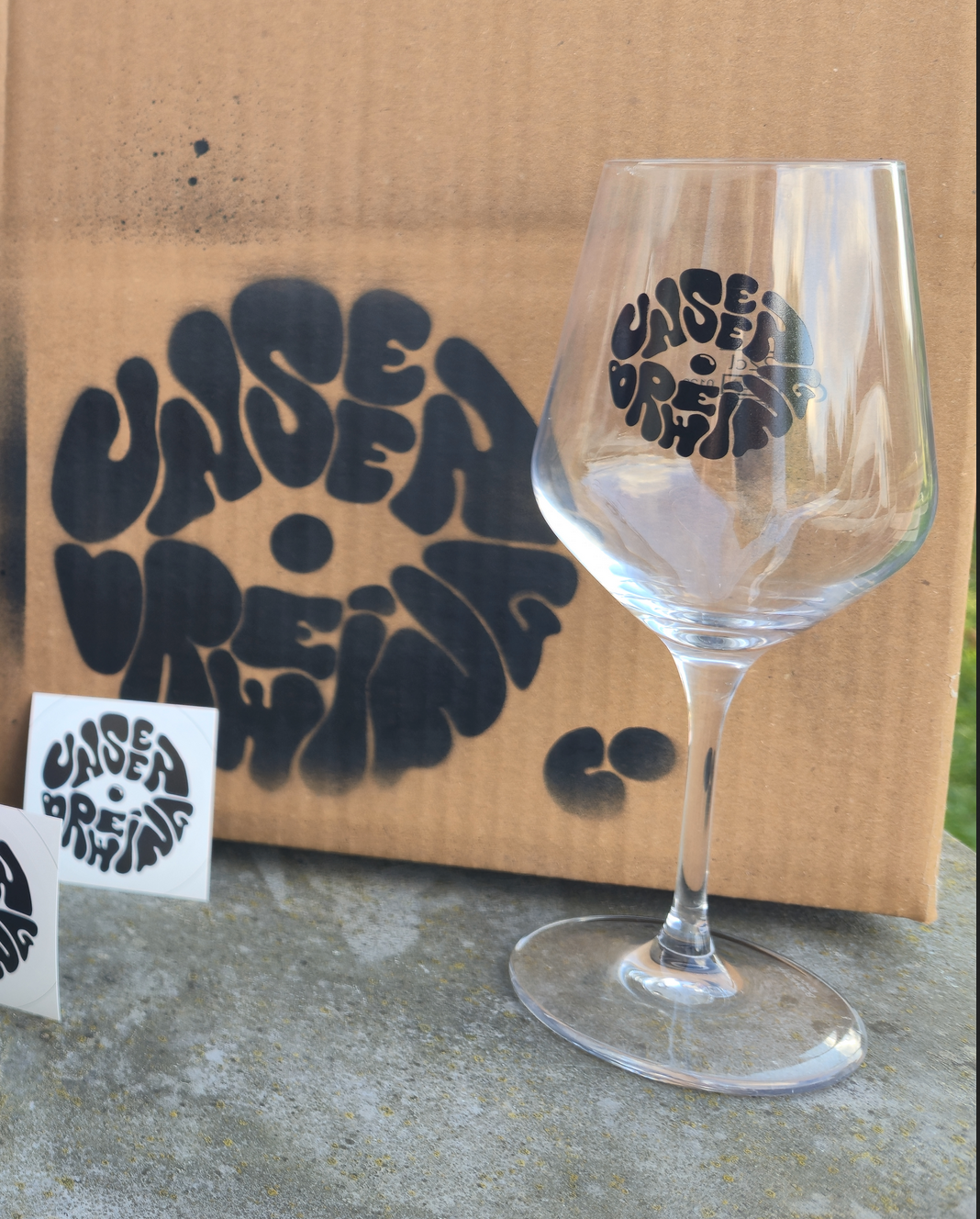 Verre imprimé Unseen Brewing Co.