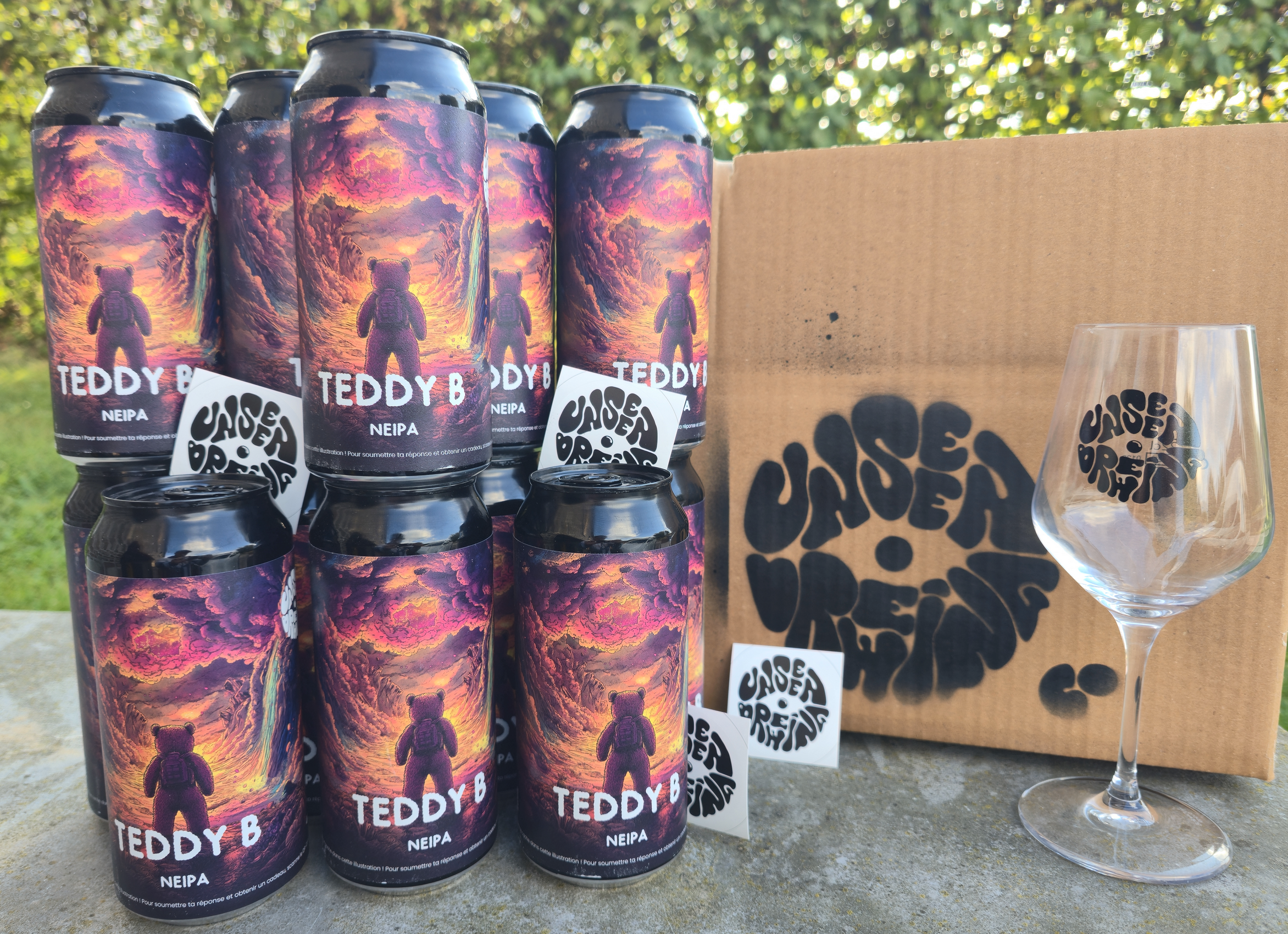 Teddy B - pack de 12 can's