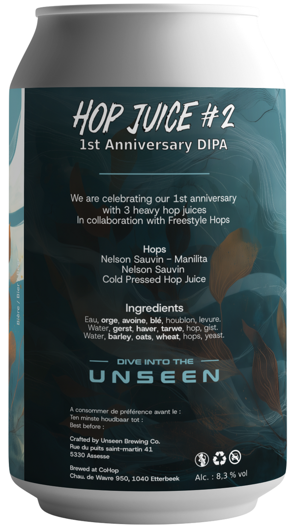 - précommande - HOP JUICE #2 — 1st Anniversary DIPA